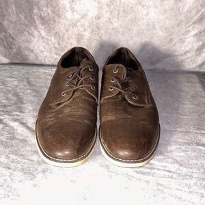 Chap’s Men's Brown Leather Shoes